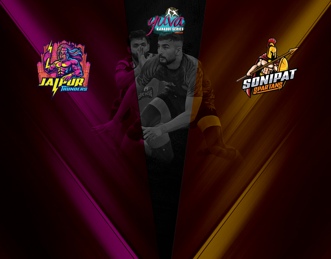 Match #96 of yuva kabaddi series edition 11 - division rounds banner