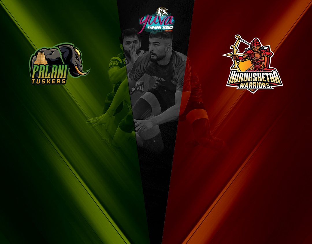 Match #102 of yuva kabaddi series edition 11 - division rounds banner