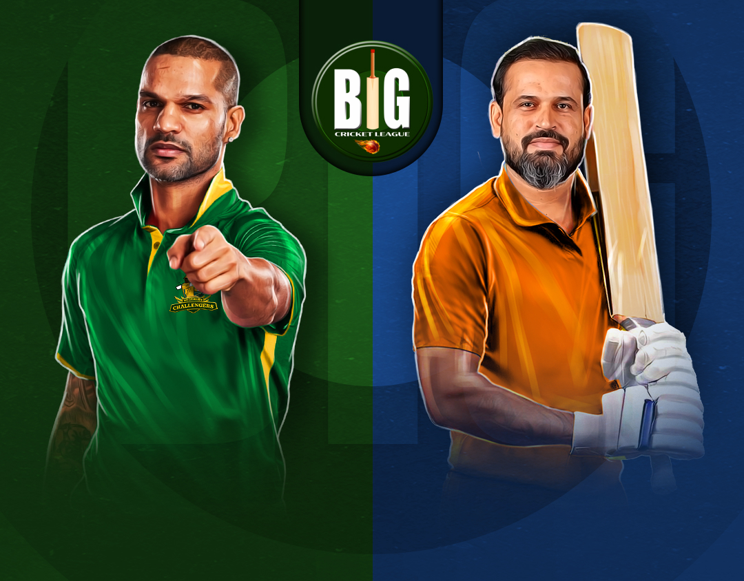 Match 8 of big cricket league, 2024: northern challengers vs mp tigers banner