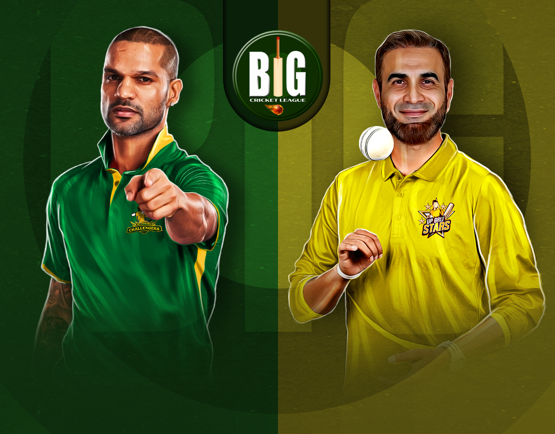 Match 10 of big cricket league, 2024: northern challengers vs up brij stars banner