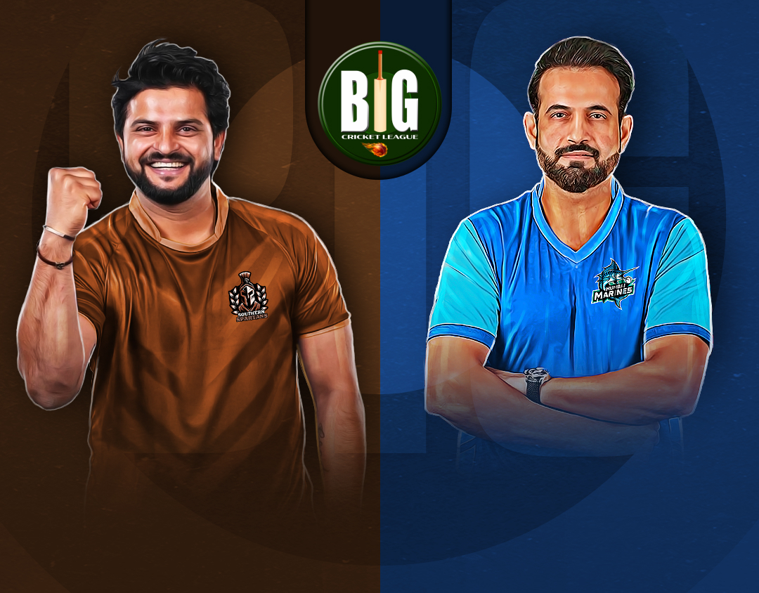 Final of big cricket league, 2024: mumbai marines vs southern spartans banner