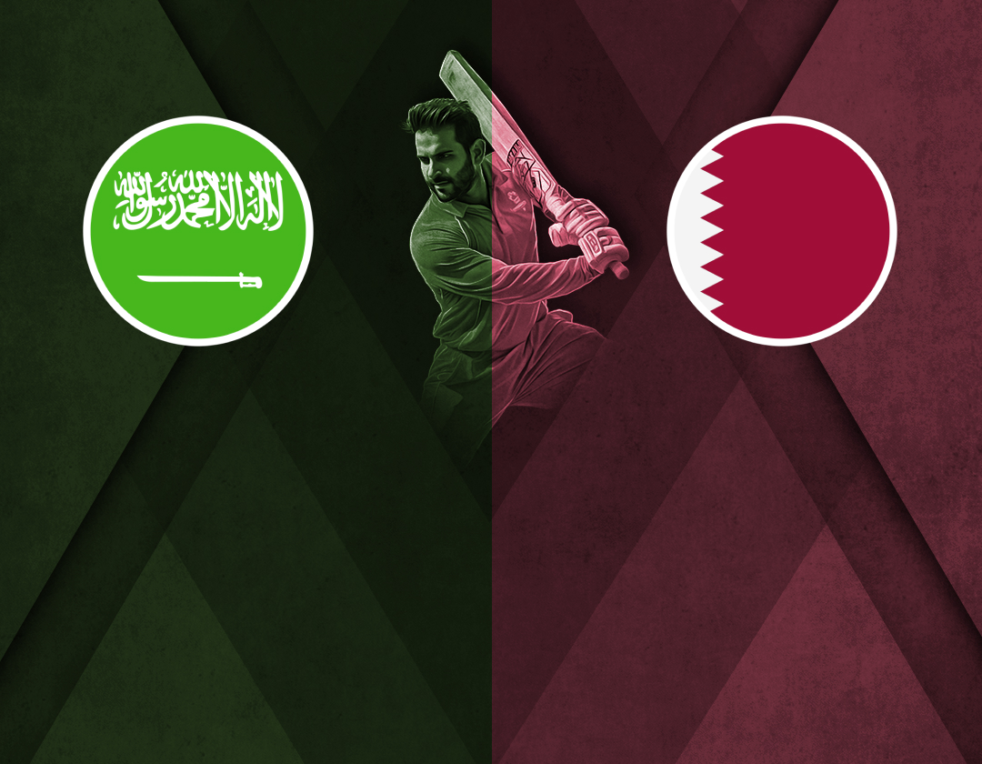 Match 6 of men's gulf cricket t20i championship 2024: saudi arabia vs qatar banner
