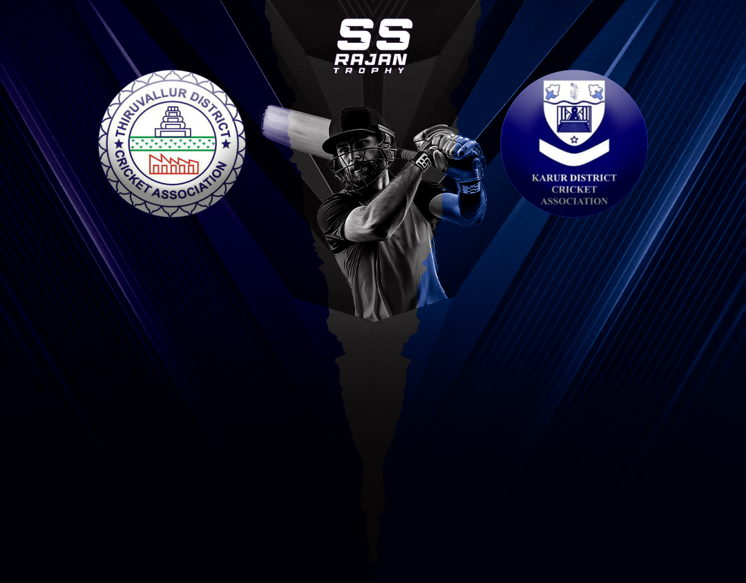 Match 2 of tnca s s rajan t20 trophy 2024-2025: thiruvallur vs karur banner