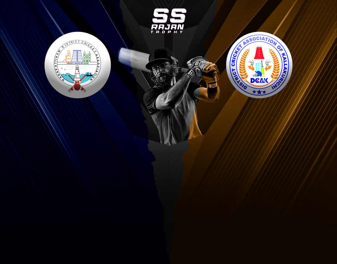 Match 7 of tnca s s rajan t20 trophy 2024-2025: nagapattinam vs kallakurichi banner