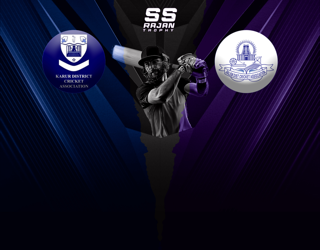 Match 10 of tnca s s rajan t20 trophy 2024-2025: karur vs salem banner