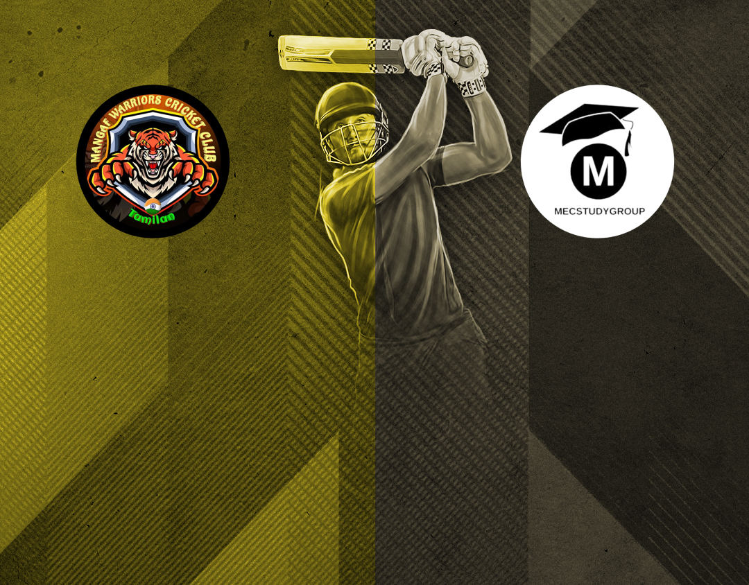 Match 6 of kcc t20 challengers b league, 2024-25: mangaf warriors vs mec study group banner