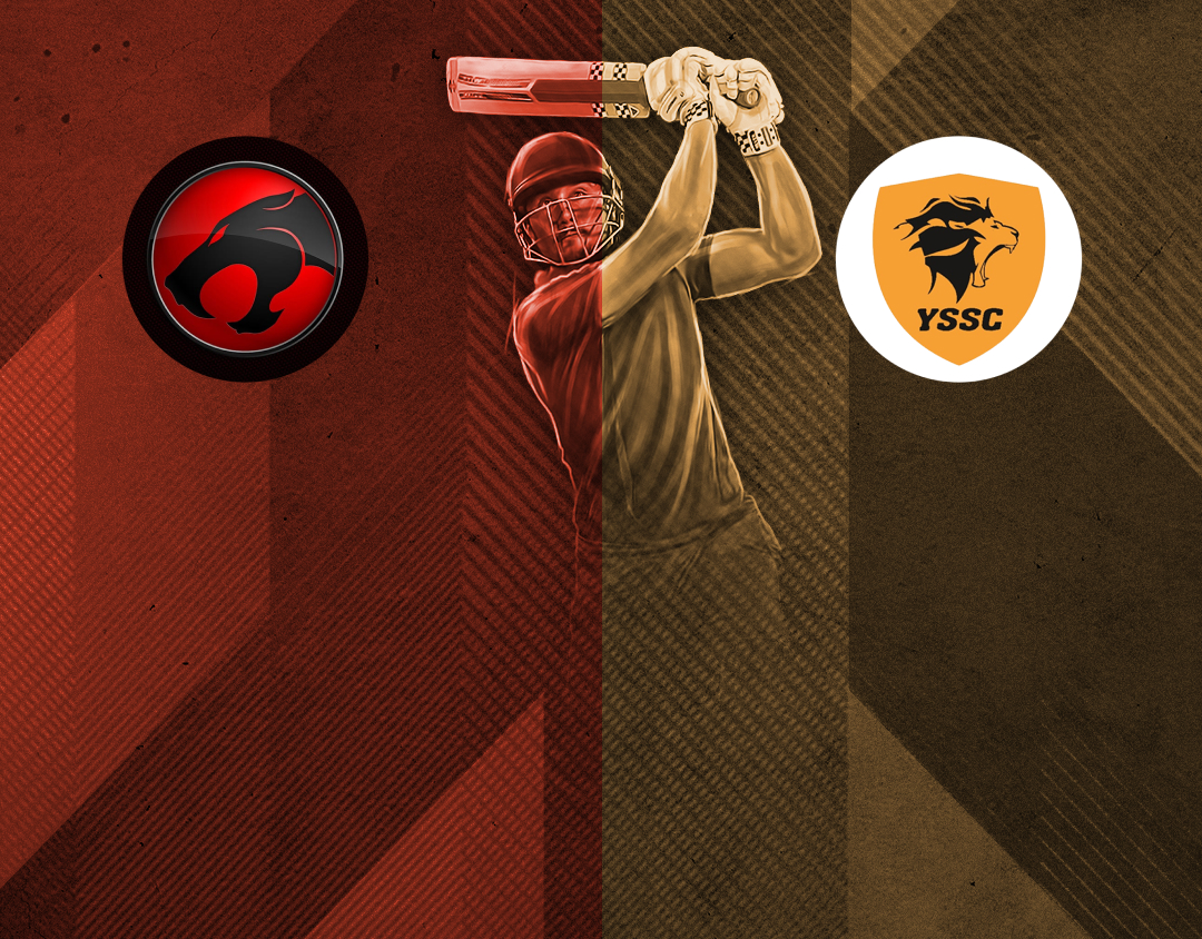 Match 8 of kcc t20 challengers b league, 2024-25: thunder cats vs yssc banner