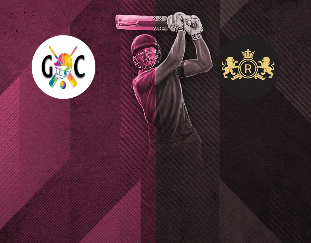 Match 13 of kcc t20 challengers b league, 2024-25: global champs vs royal lions cc banner