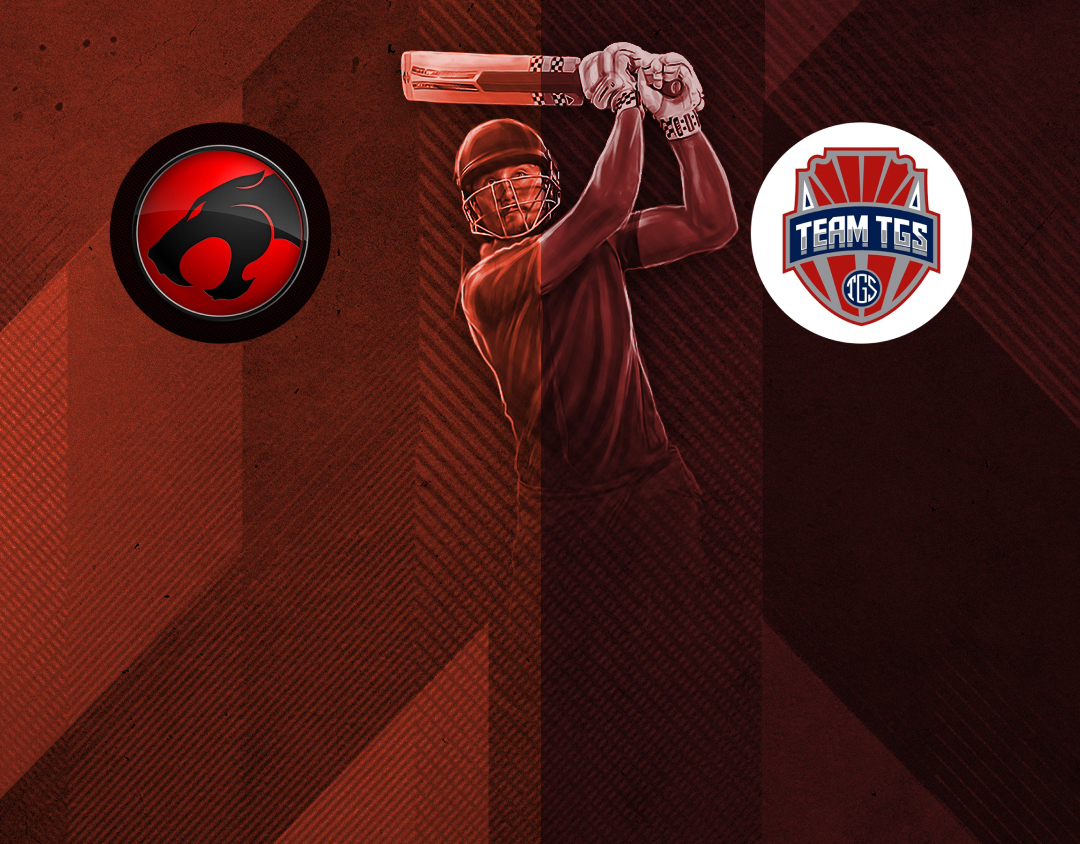 Match 15 of kcc t20 challengers b league, 2024-25: thunder cats vs team tgs banner