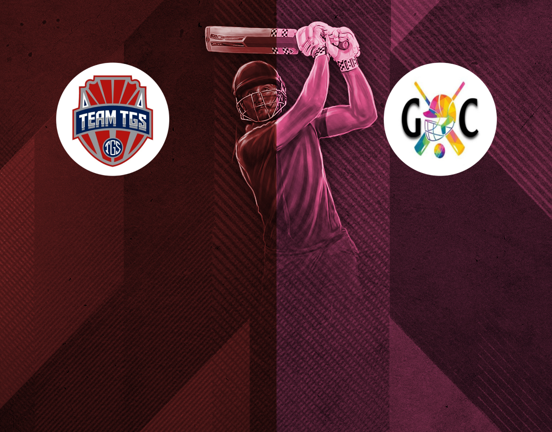 Match 21 of kcc t20 challengers b league, 2024-25: team tgs vs global champs banner