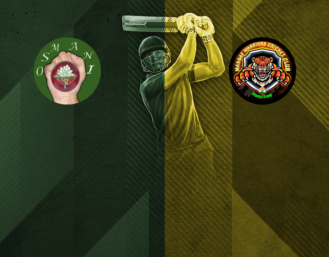 Match 23 of kcc t20 challengers b league, 2024-25: osmani cc vs mangaf warriors banner