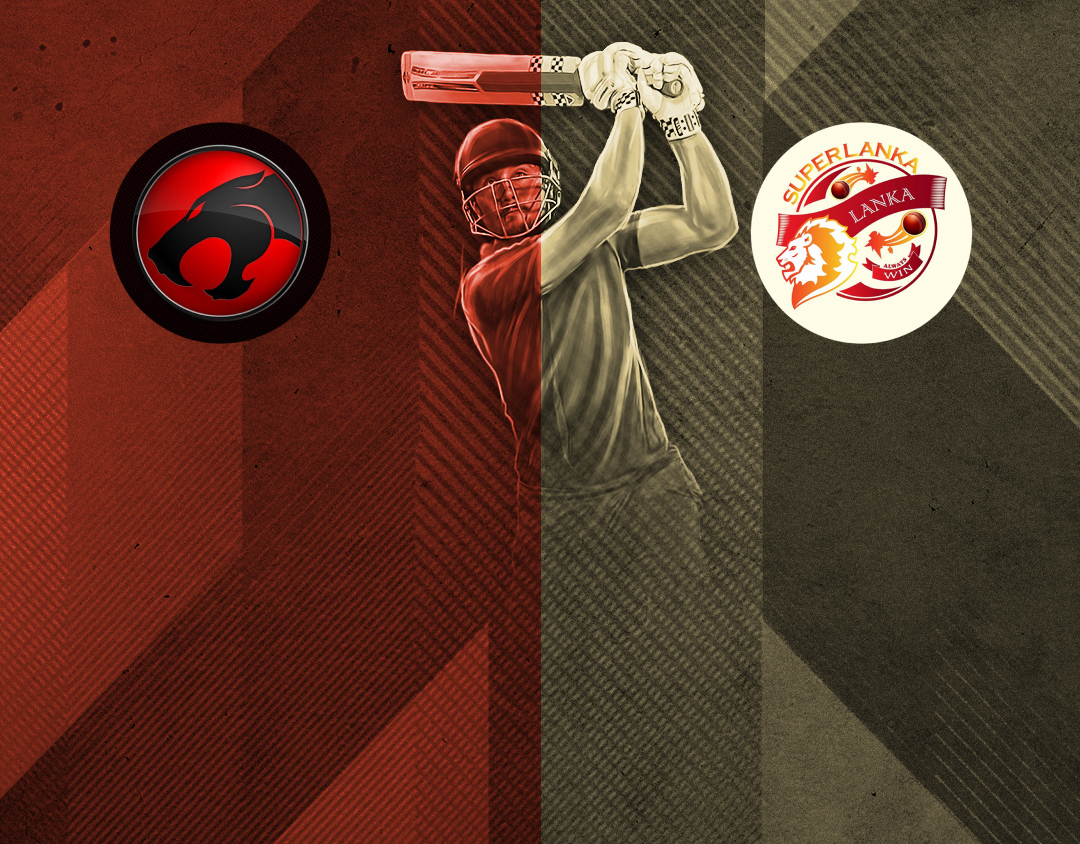 Match 24 of kcc t20 challengers b league, 2024-25: thunder cats vs super lanka banner