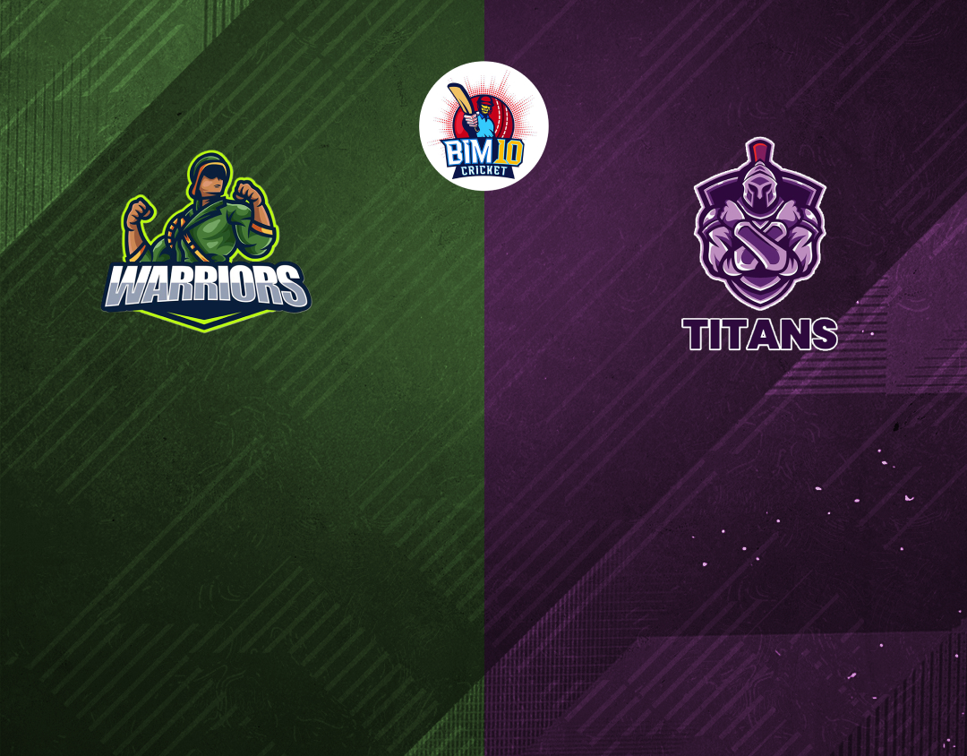2nd semi-final of barbados t10, 2024-25: warriors vs titans banner