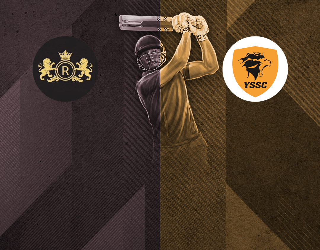 Match 53 of kcc t20 challengers b league, 2024-25: royal lions cc vs yssc banner