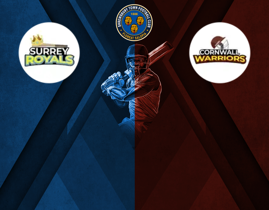 Match 1 of jamaica t10, 2025: surrey royals vs cornwall warriors banner