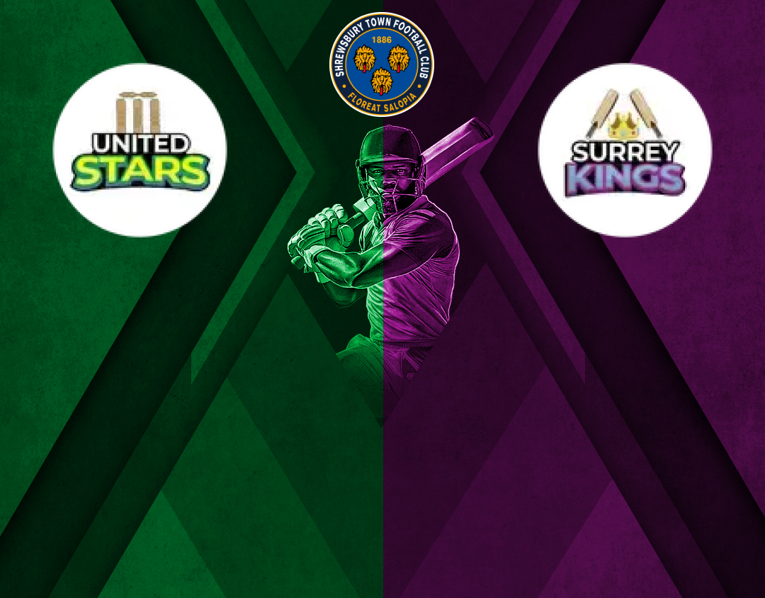 Match 2 of jamaica t10, 2025: middlesex united stars vs surrey kings banner