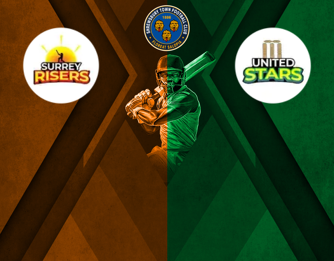 Match 10 of jamaica t10, 2025: surrey risers vs middlesex united stars banner