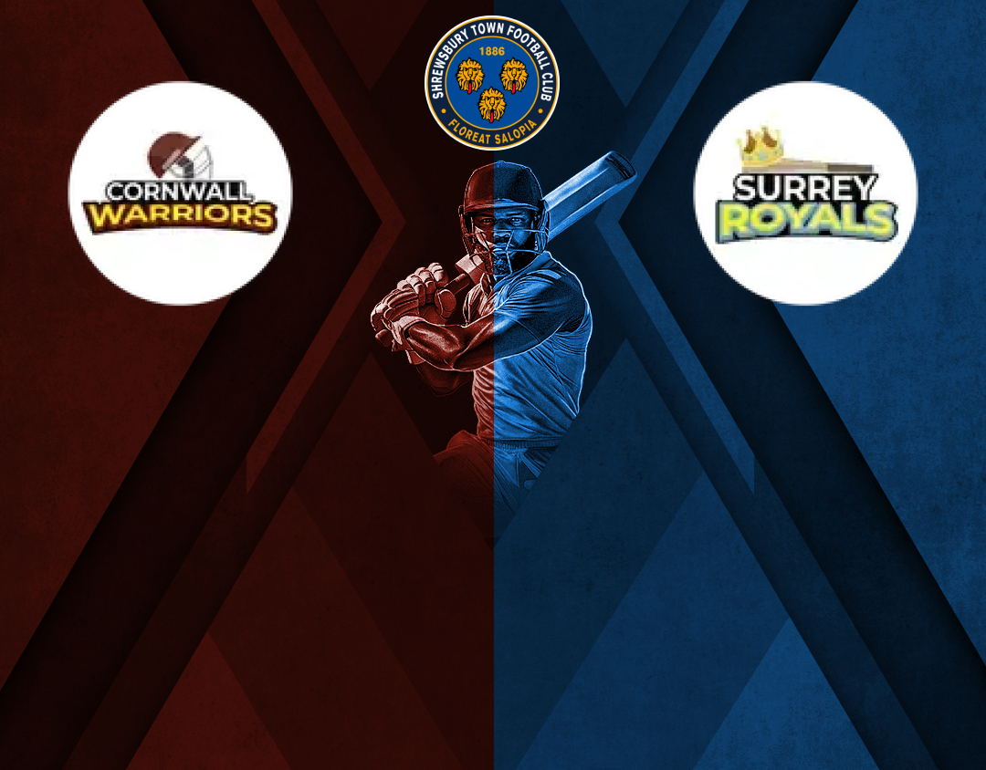 Match 16 of jamaica t10, 2025: cornwall warriors vs surrey royals banner