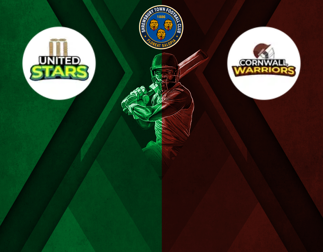 Match 24 of jamaica t10, 2025: middlesex united stars vs cornwall warriors banner
