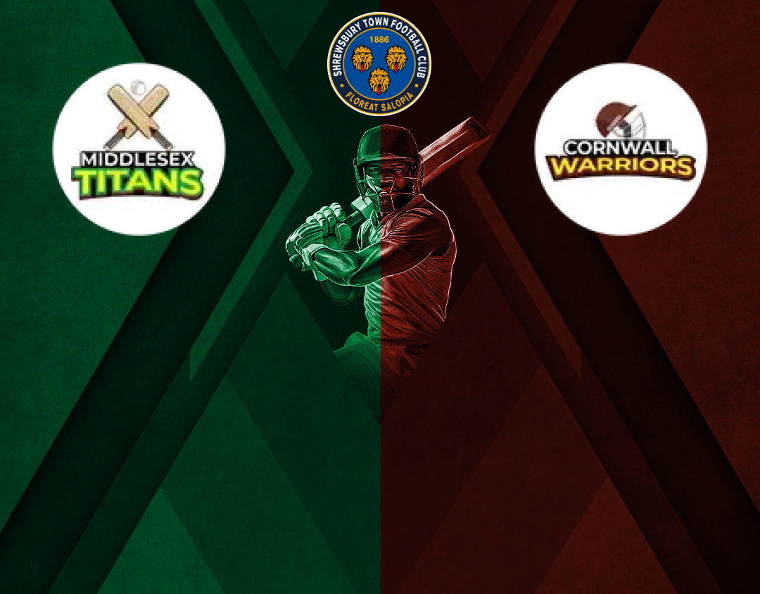 Match 28 of jamaica t10, 2025: middlesex titans vs cornwall warriors banner