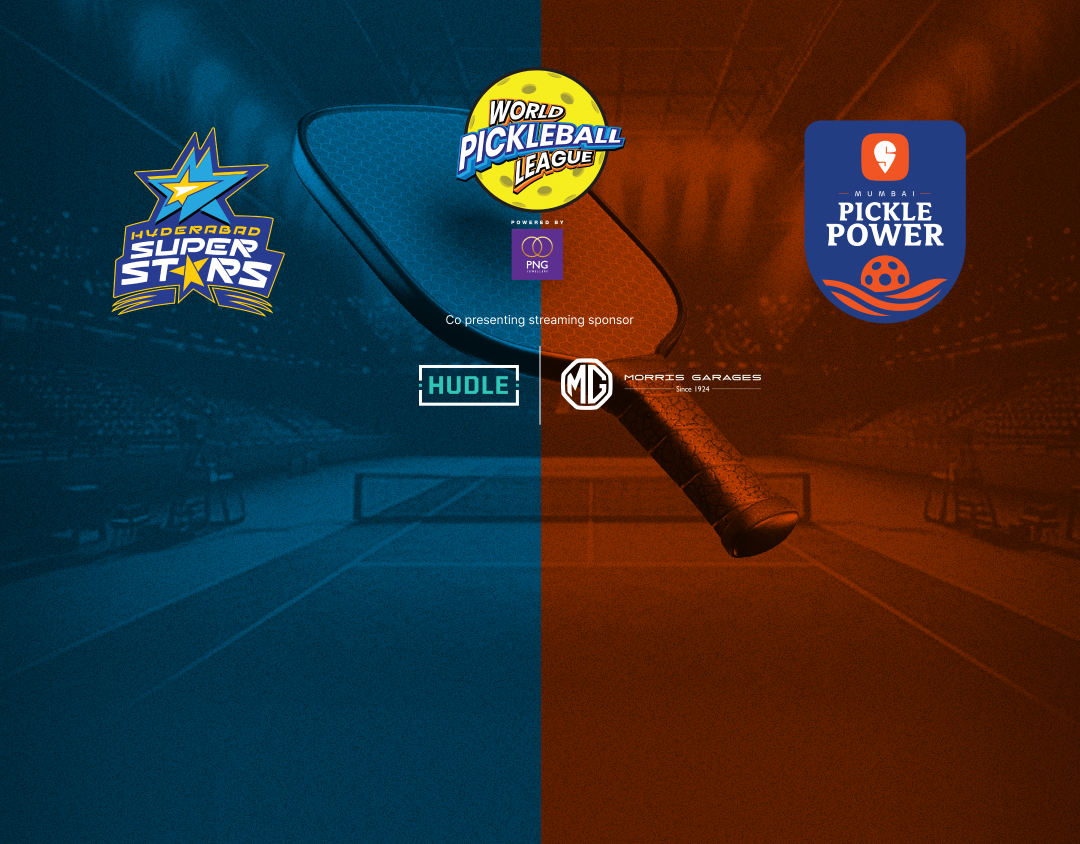 Match #7 of world pickleball league banner