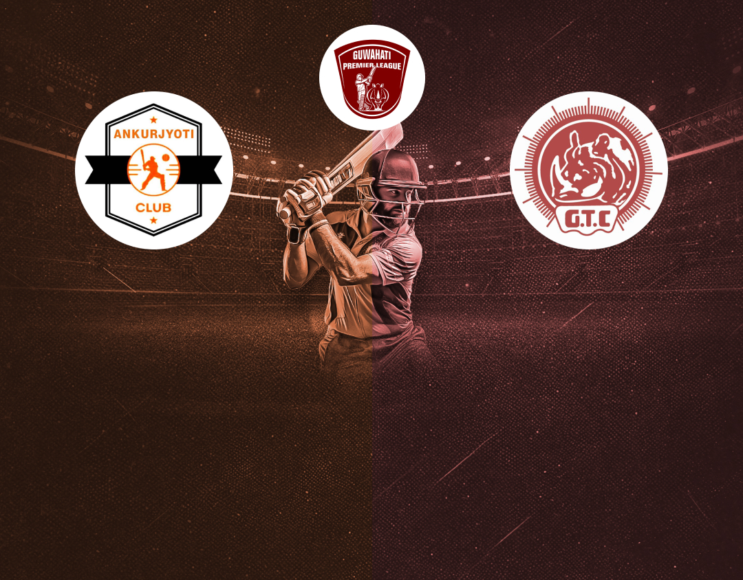 Match 18 of guwahati premier league, 2025: ankurjyoti club vs gauhati town club banner