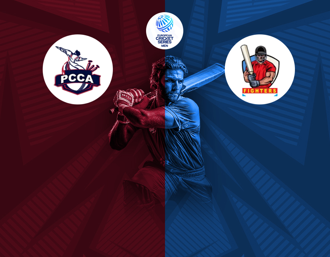 Match 5 of ecsn portugal, 2025: punjab cc amadora vs fighters cc banner