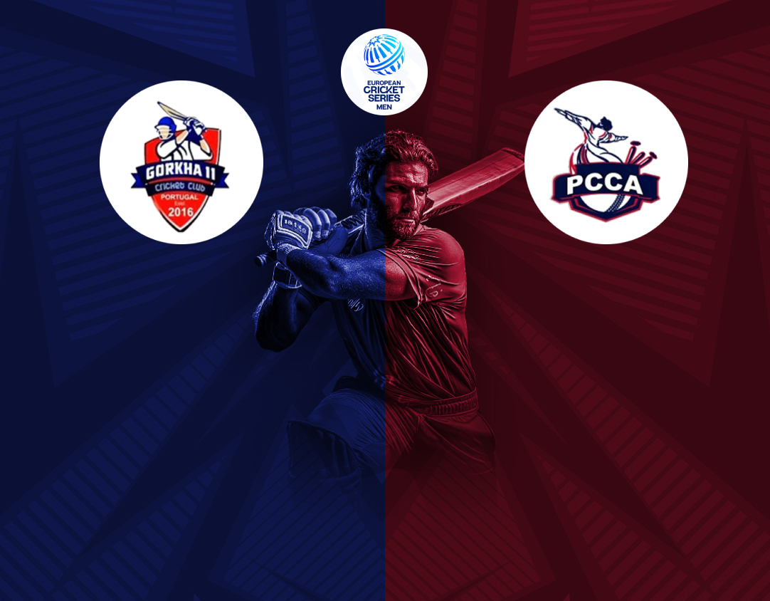 Match 23 of ecsn portugal, 2025: gorkha xi vs punjab cc amadora banner