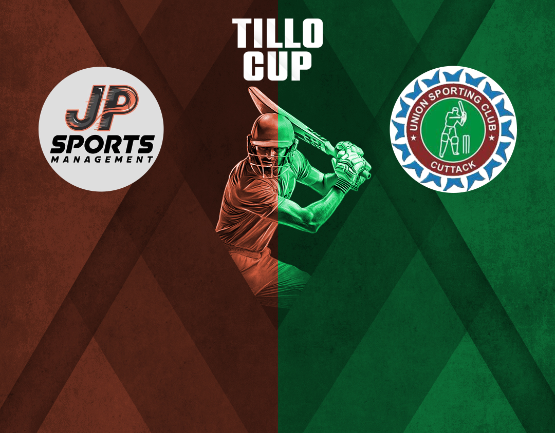 Match 3 of tillo cup, 2025: jp sports vs union sporting banner