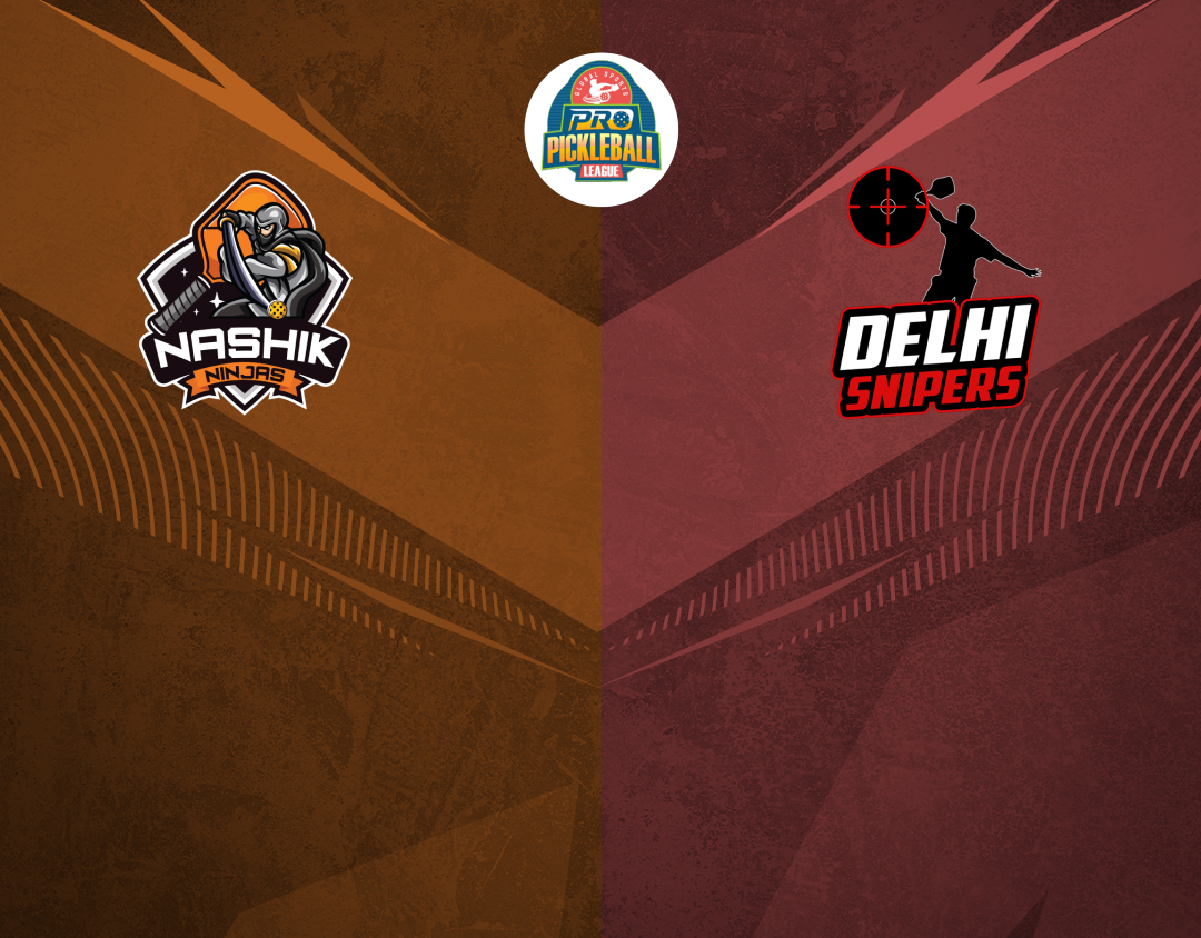 Match #1 of pro pickleball league banner