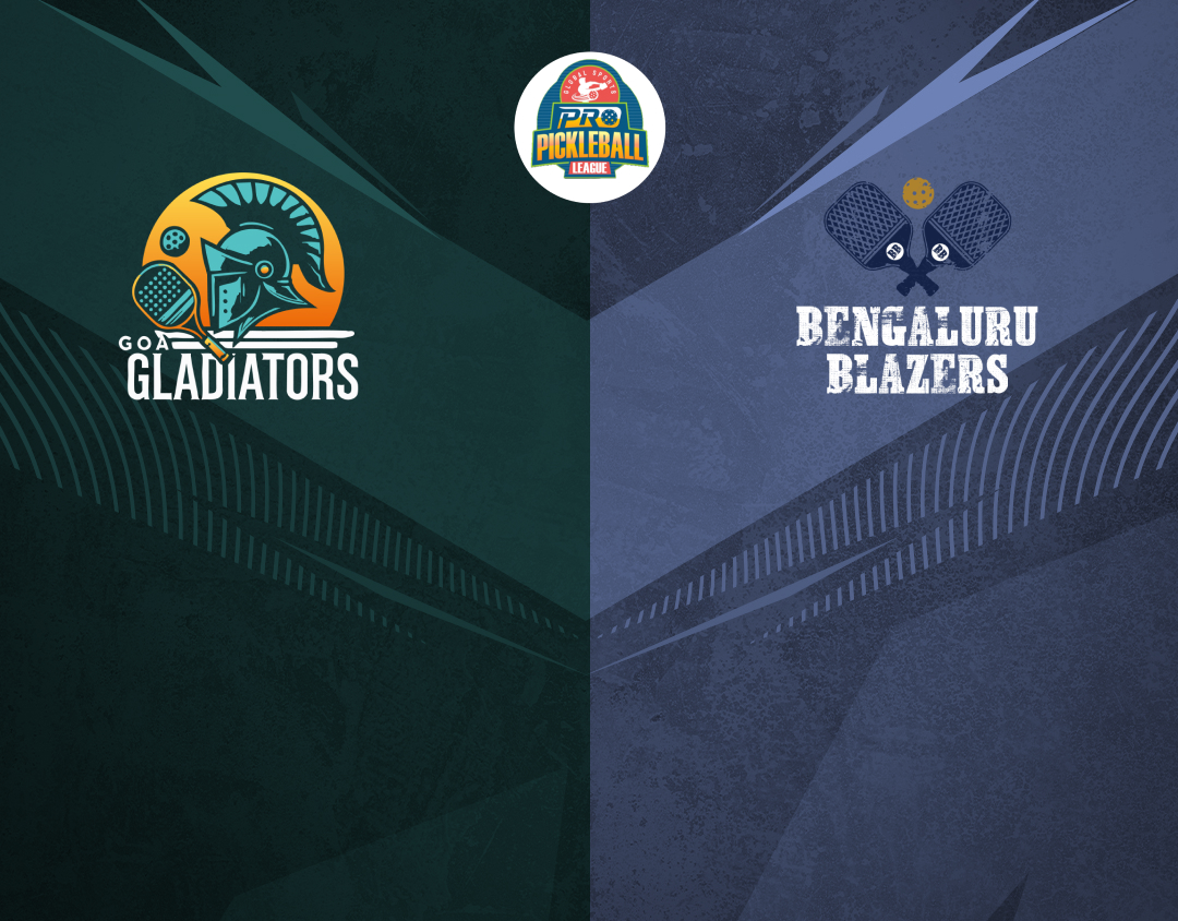 Match #22 of pro pickleball league banner