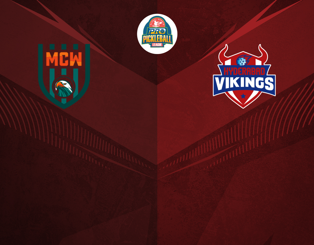 Match #8 of pro pickleball league banner