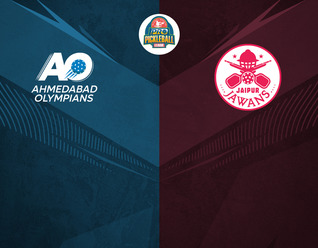 Match #9 of pro pickleball league banner