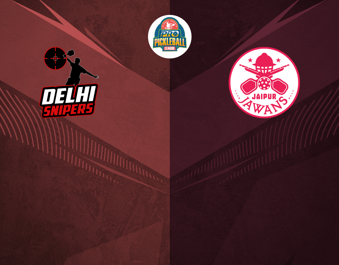 Match #11 of pro pickleball league banner