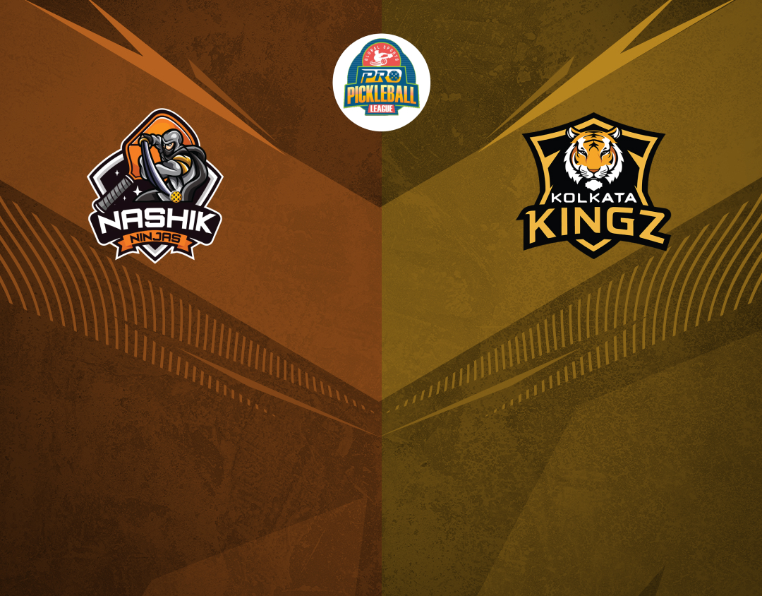 Match #13 of pro pickleball league banner