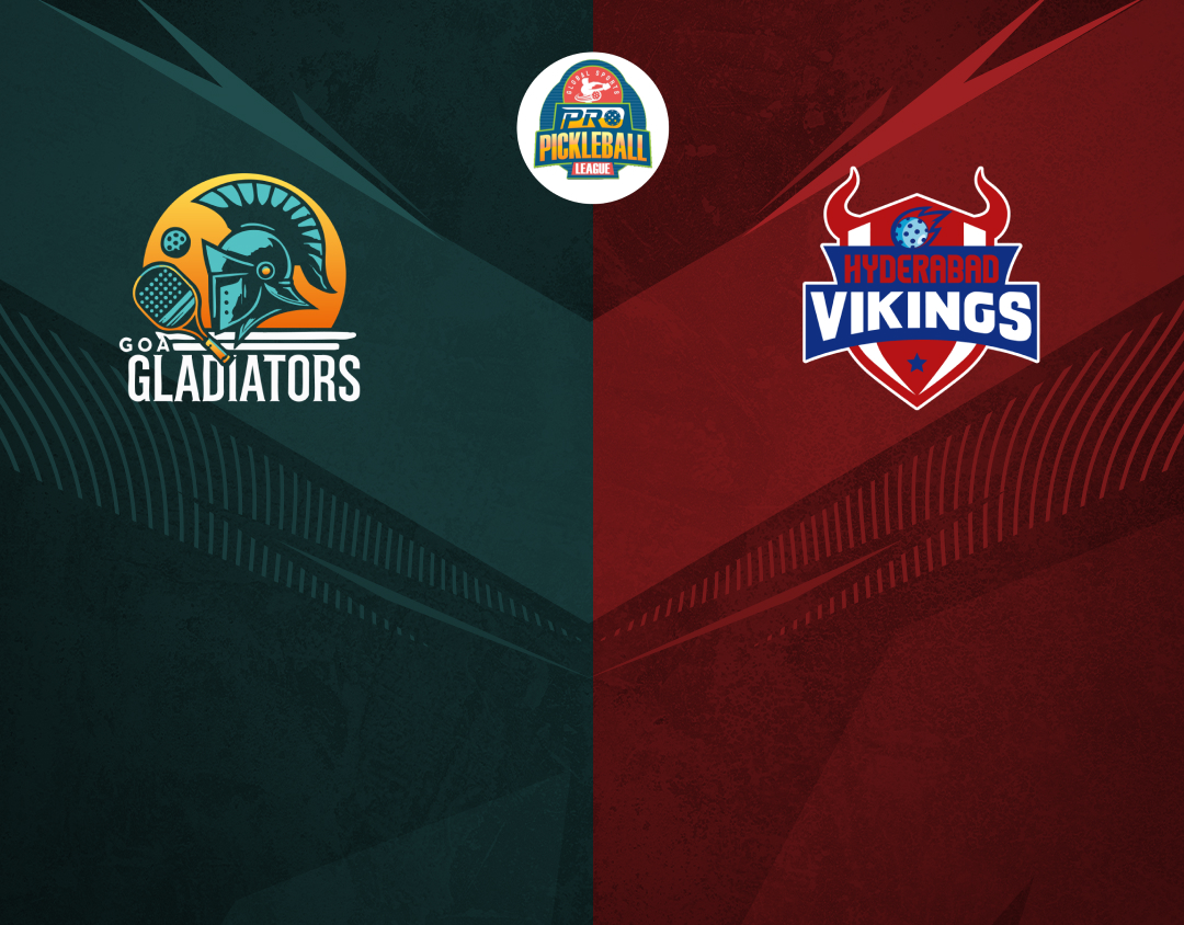 Match #14 of pro pickleball league banner