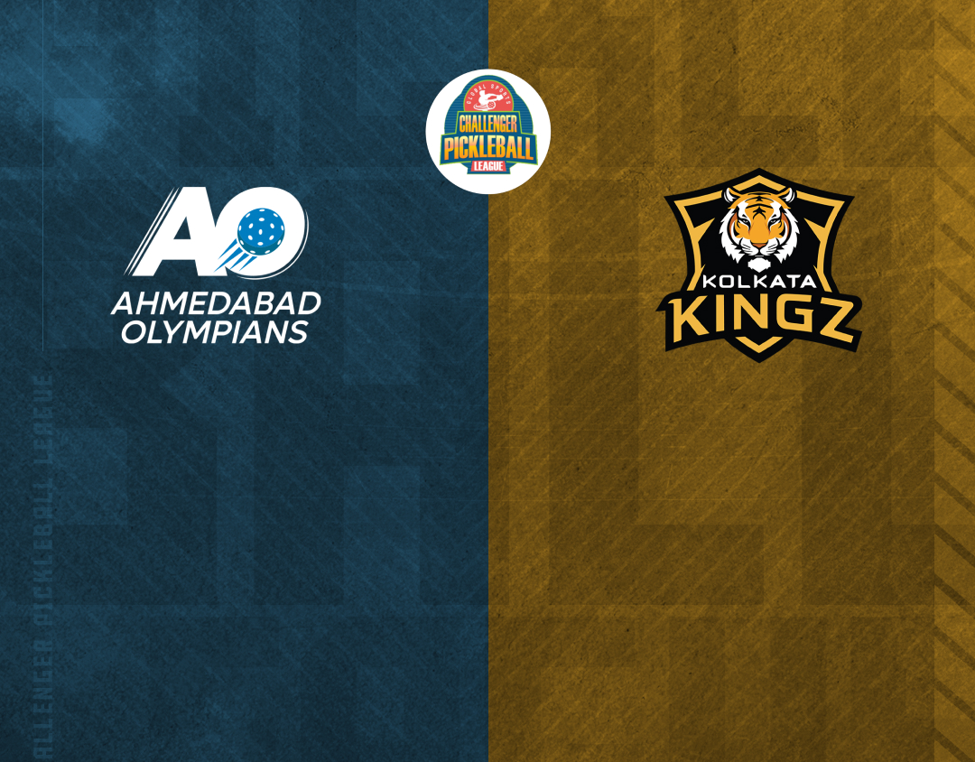 Match #5 of challenger pickleball league banner