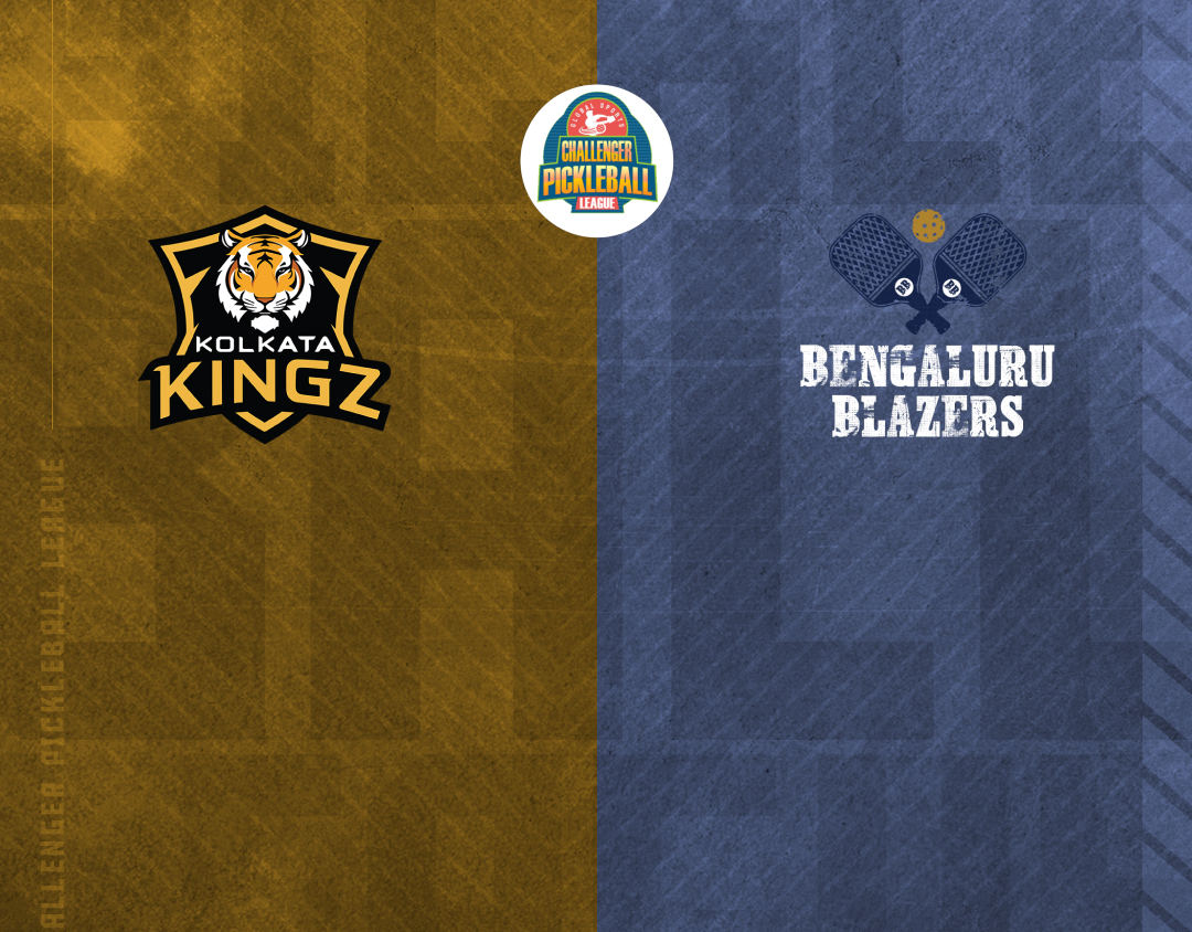 Match #11 of challenger pickleball league banner