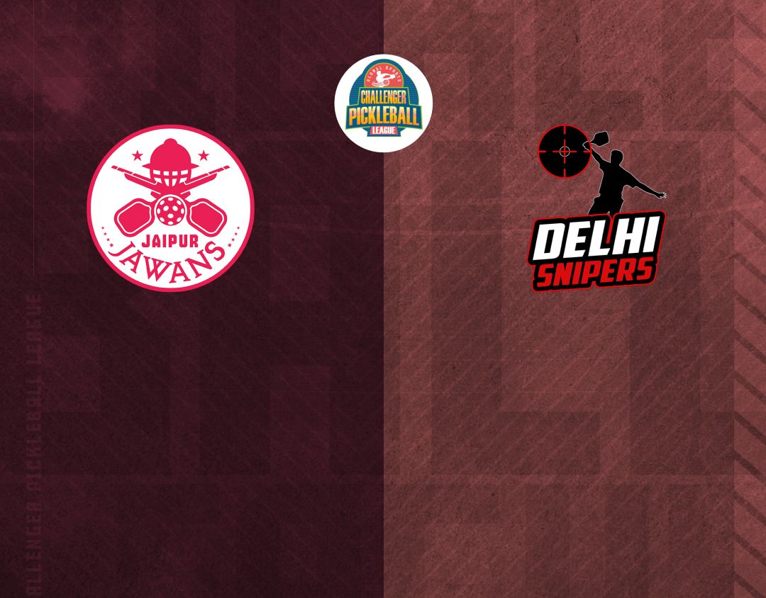 Match #12 of challenger pickleball league banner