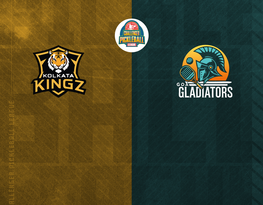 Match #19 of challenger pickleball league banner