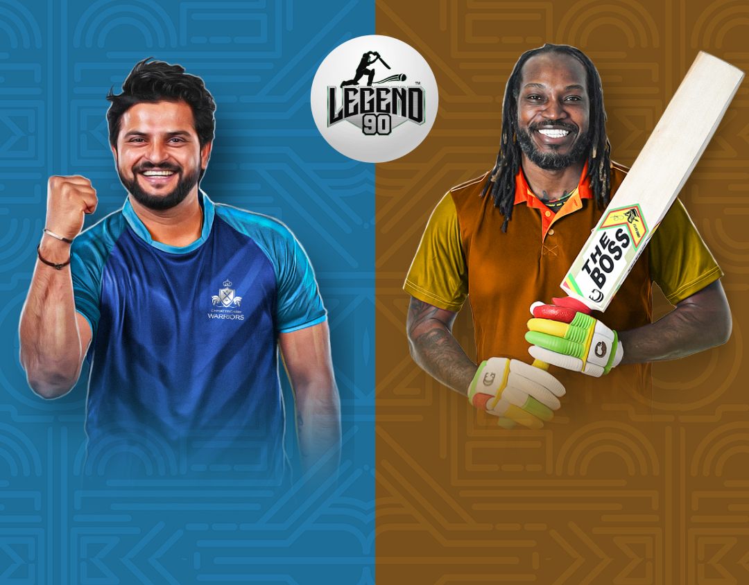 Match 8 of legend 90, 2025: chhattisgarh warriors vs big boys banner