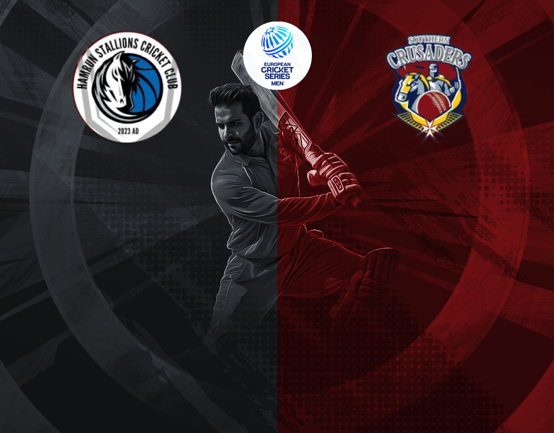  Of ecs malta, 2025: hamrun stallions vs southern crusaders banner