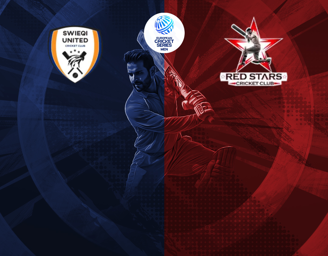  Of ecs malta, 2025: swieqi united vs red stars banner