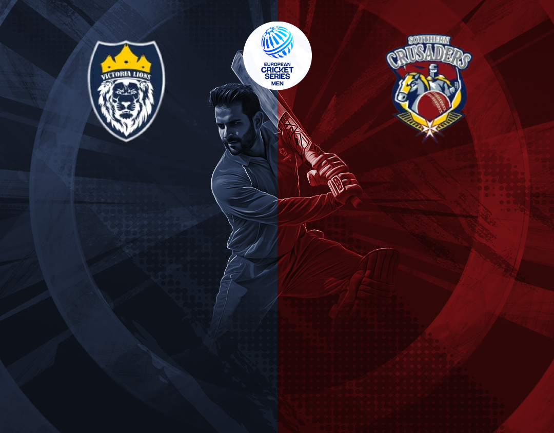  Of ecs malta, 2025: victoria lions vs southern crusaders banner