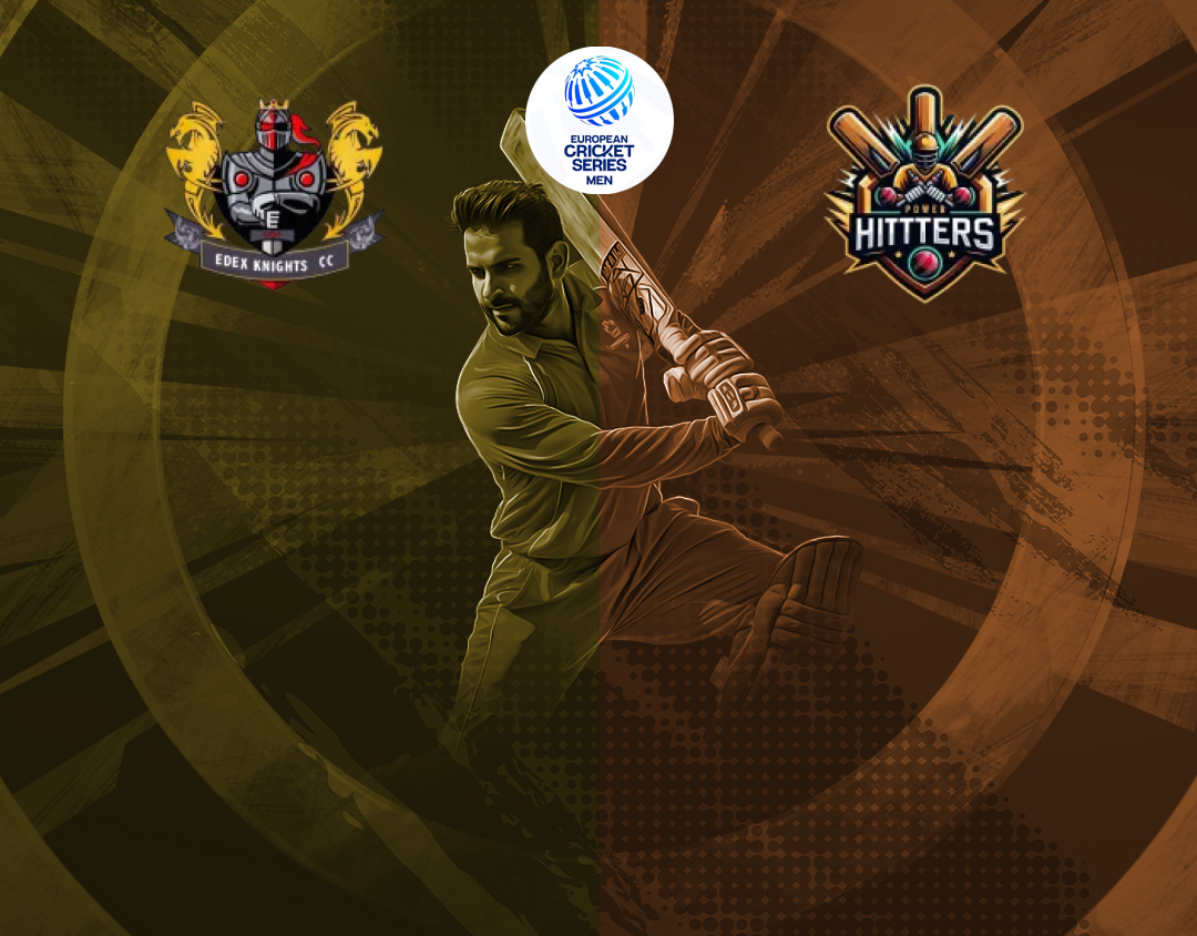  Of ecs malta, 2025: edex knights vs power hitters banner