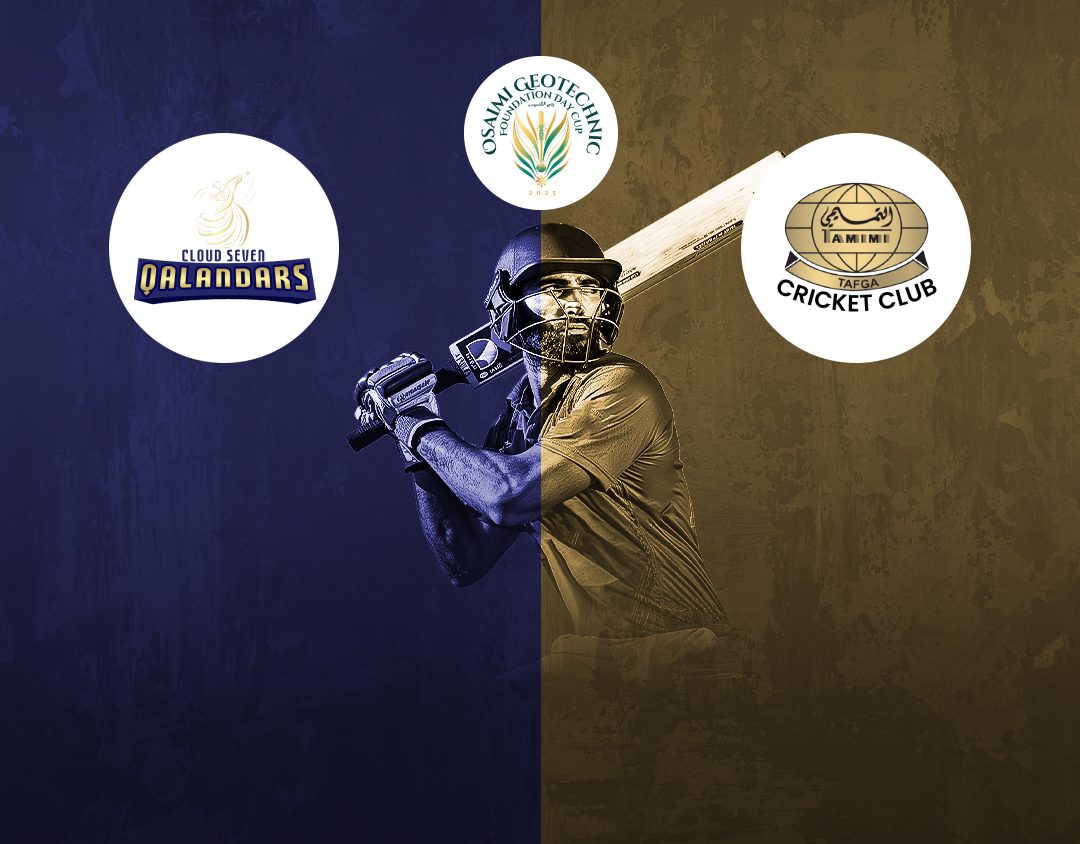 Match 10 of saudi foundation t20 cup, 2025: cloud 7 vs tafga cc banner