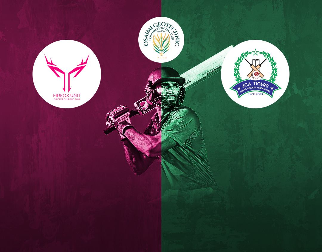 Match 5 of saudi foundation t20 cup, 2025: fireox vs jca banner