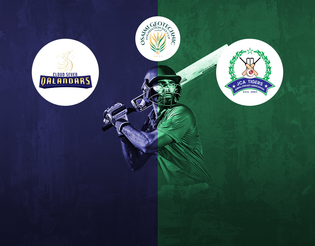 Match 16 of saudi foundation t20 cup, 2025: cloud 7 vs jca banner