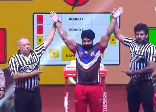 Rohtak Rowdies vs Sher-E-Ludhiana | Arshdeep Singh vs Nawab Singh (90 kg) | Hindi Highlights