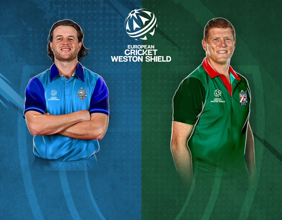 Match 11 of weston shield, feb 2025: european xi vs british and irish xi banner